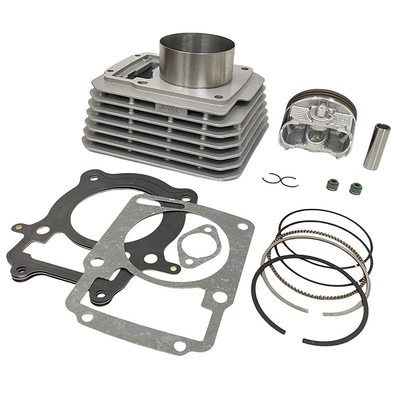 طقم أسطوانة ومكبس كامل بقطر 77 - مراجعة Engine Parts Motorcycle وسعره