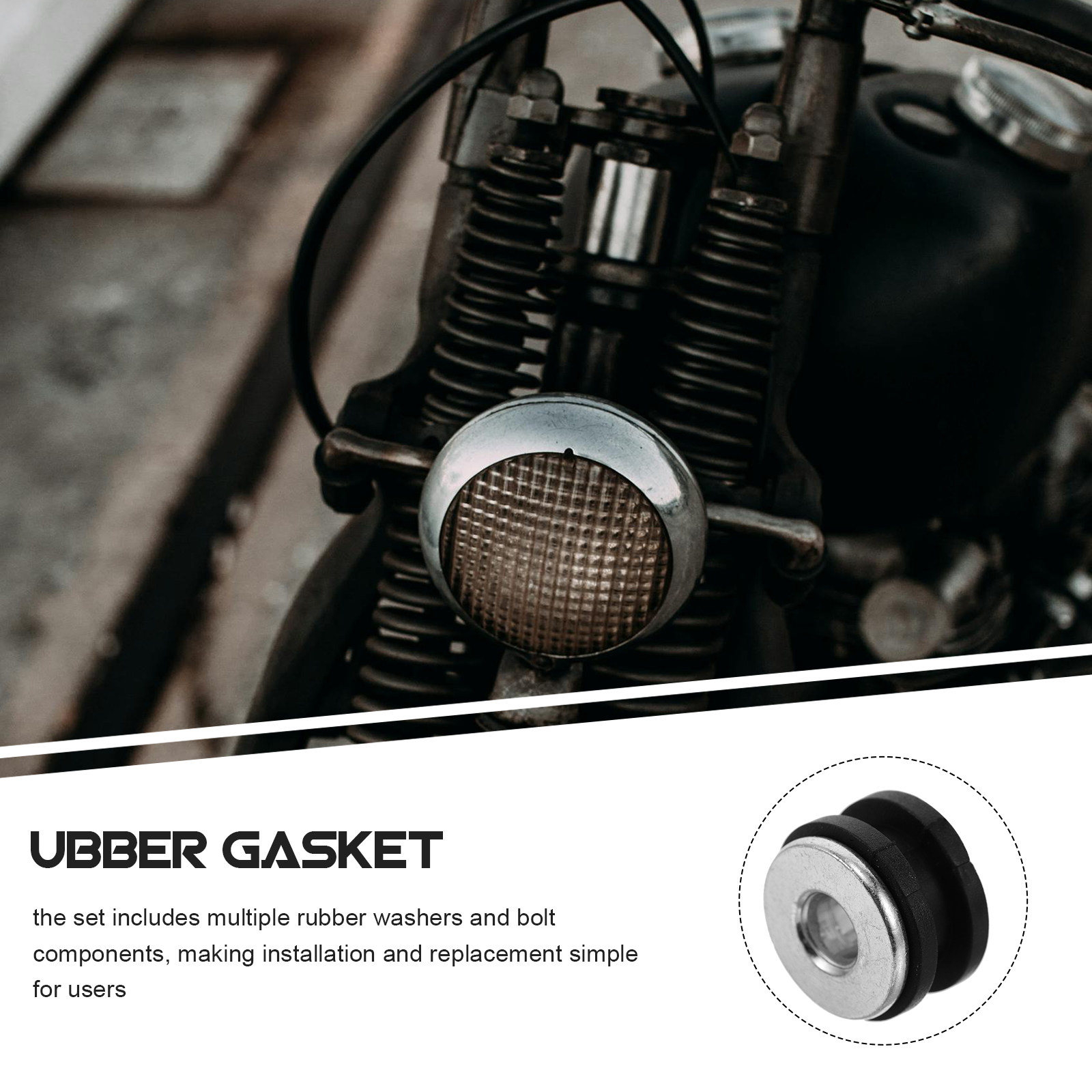 مجموعة من 10 قطع من الحشيات ال - مراجعة Motorcycle Gasket وسعره