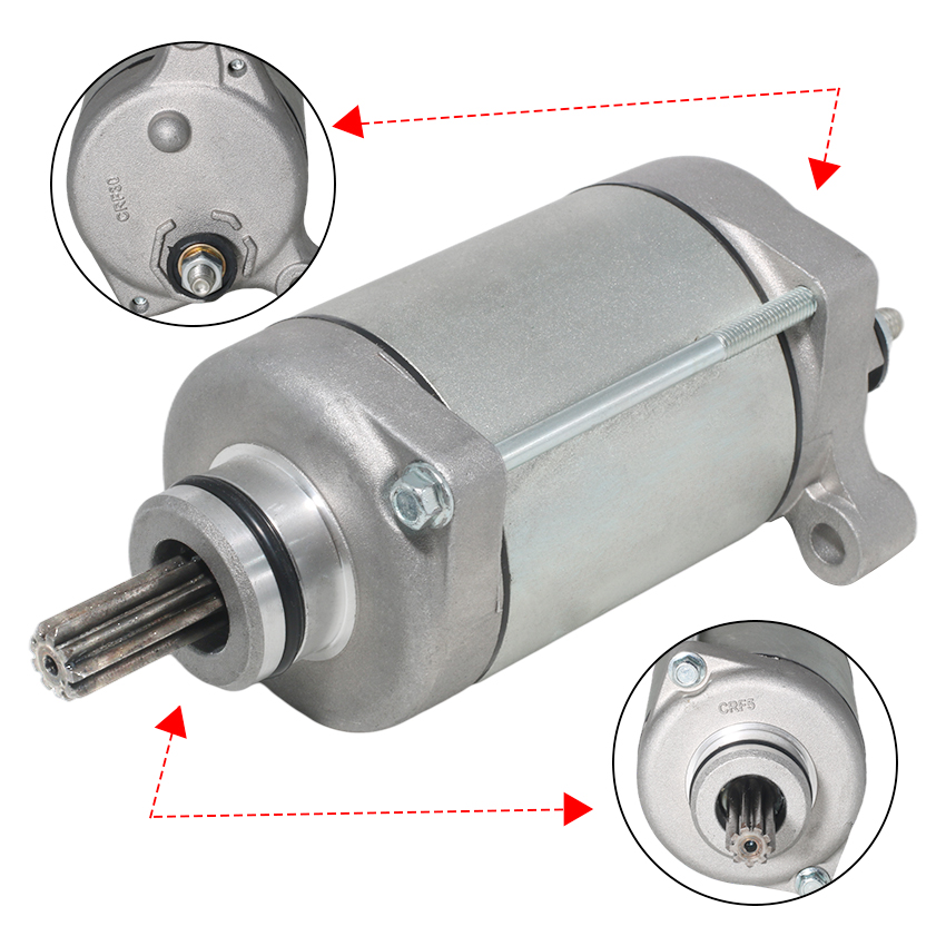 دراجة نارية كاتب موتور بدءا لك - مراجعة Motorcycle Starter Motor وسعره
